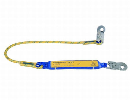 Bevestigingslijn 1.5m S12 met 2 FS51 haken - Weldingshop