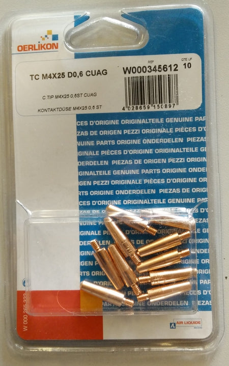 Contacttip CitoMig 200MP  - M6X32 1.2ST CUCRZR - Weldingshop