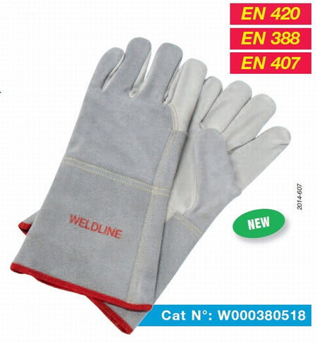 Lashandschoenen Weldline Universele type 2525 - Weldingshop