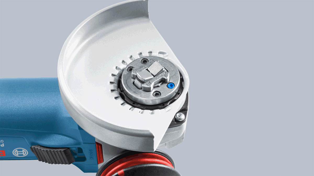 Bosch blauw haakse slijper GWX 17-125 S inclusief 100 X-LOCK doorslijpschijven - Weldingshop